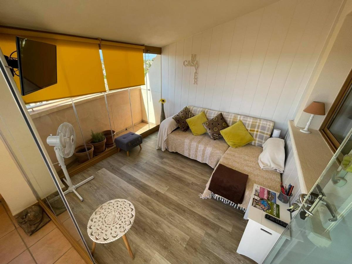 2 Bed Penthouse Apartment - Sea Views - Sleeps 4 Finestrat Bagian luar foto